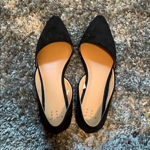 NEVER WORN Black flats